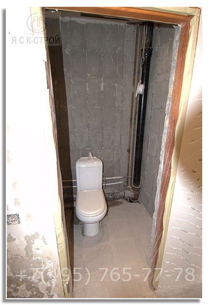 Сделать ремонт туалета цена от 19 000 рублей